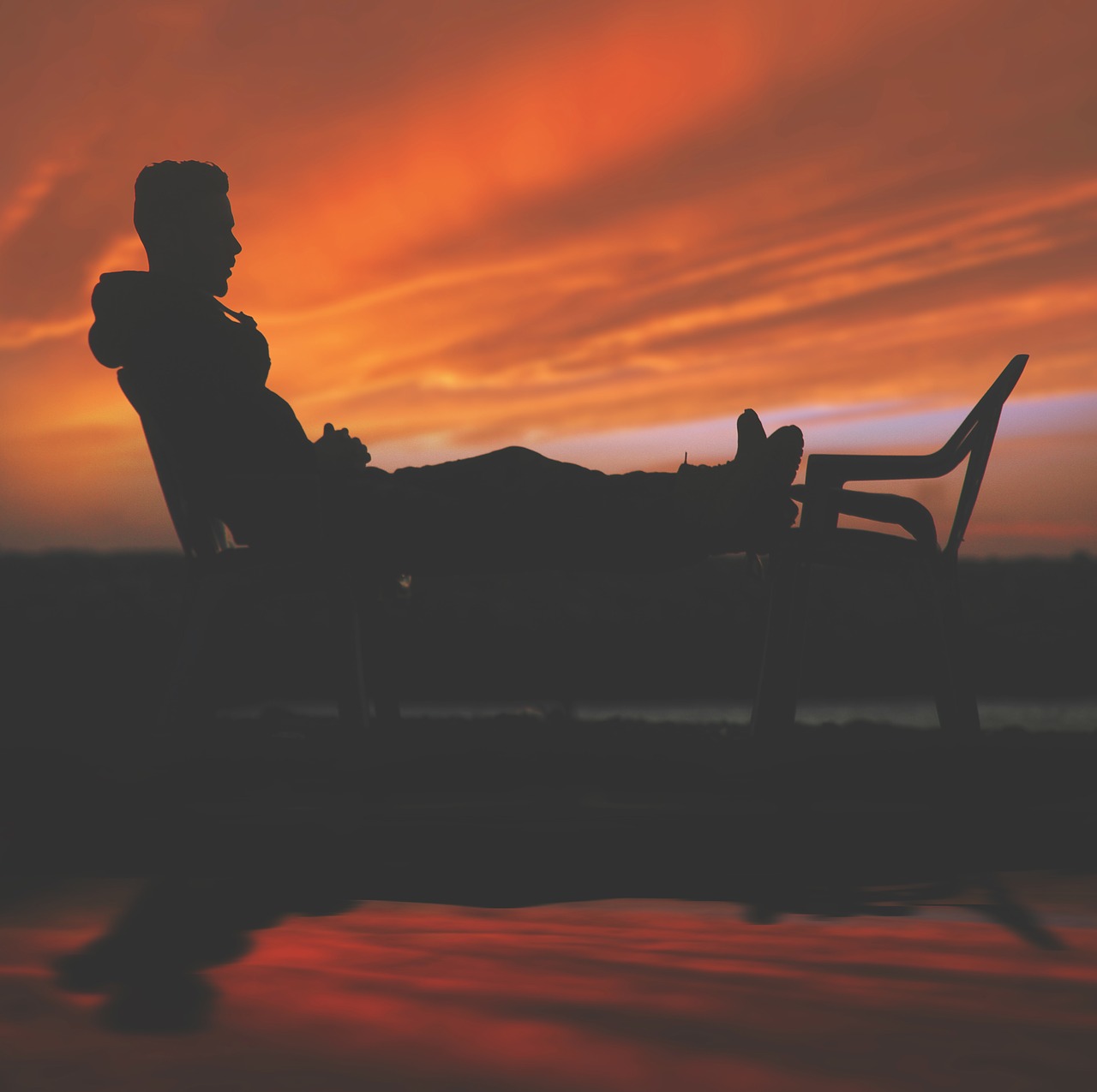 Image - chair people man alone relax rest