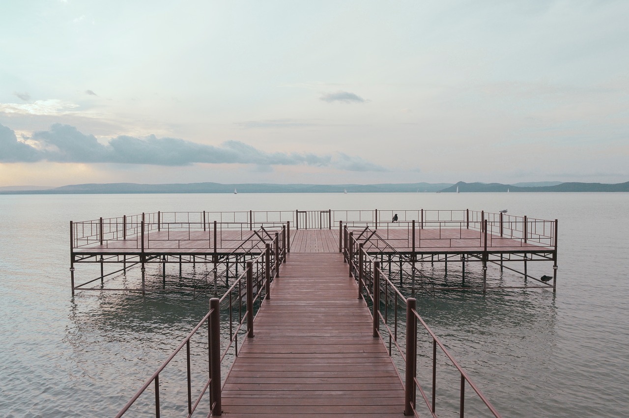 Image - bridge structure pathway pier