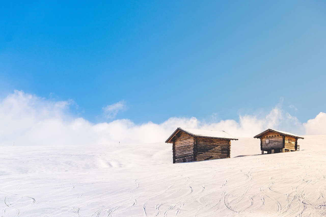 Image - highland mountain snow winter