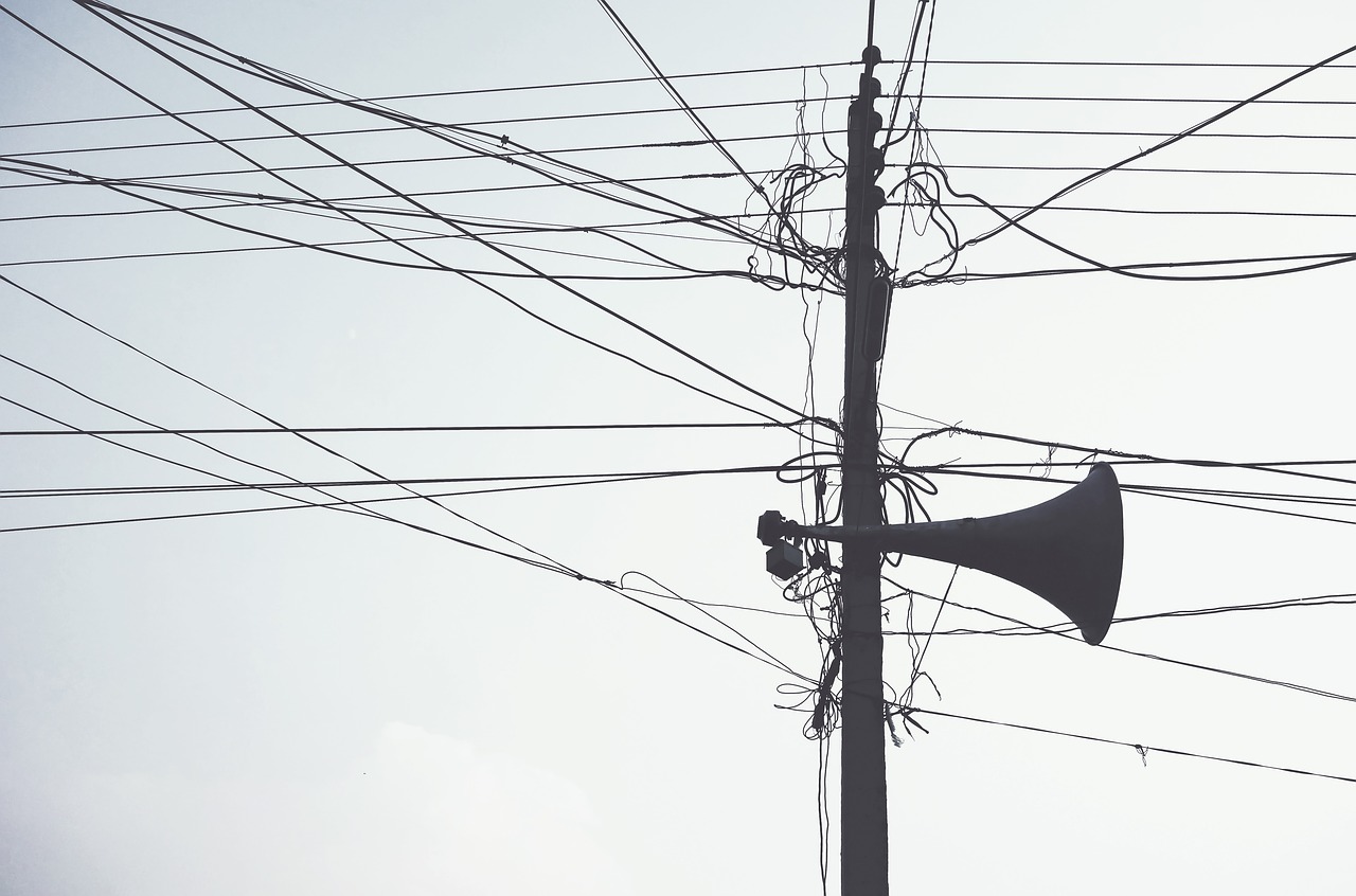 Image - sky transmission line wire