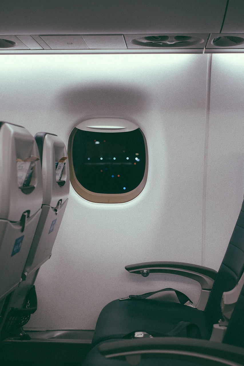 Image - inside airplane airline travel