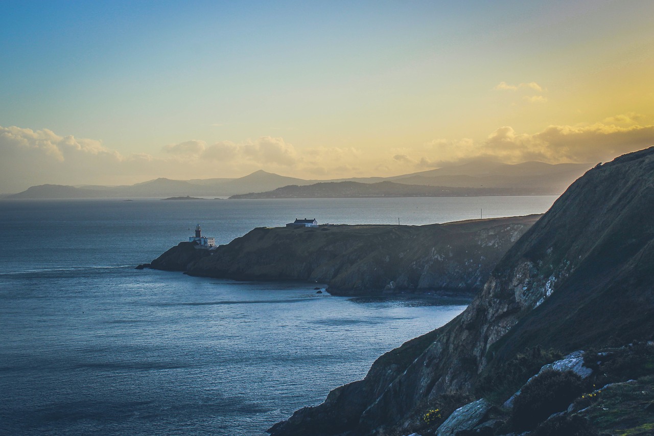 Image - mountain highland coast sea water