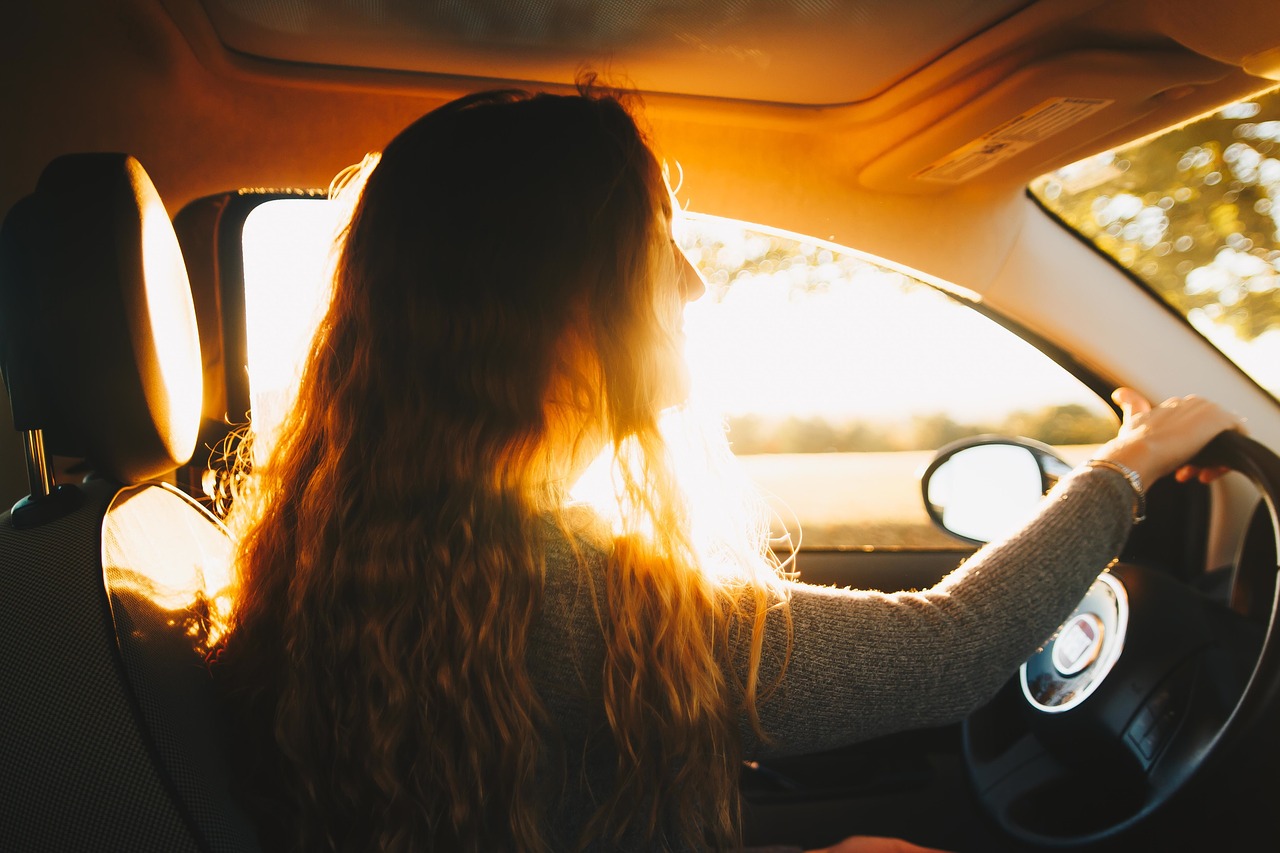 Image - people woman girl car travel