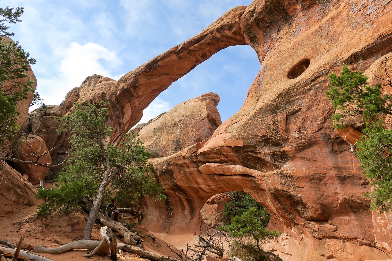 Image - arch park nature landscape trees