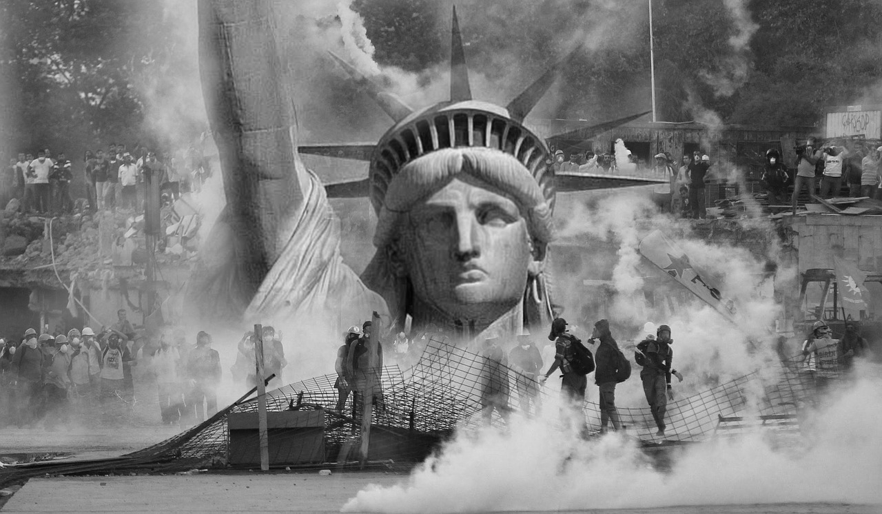 Image - the statue of liberty violence