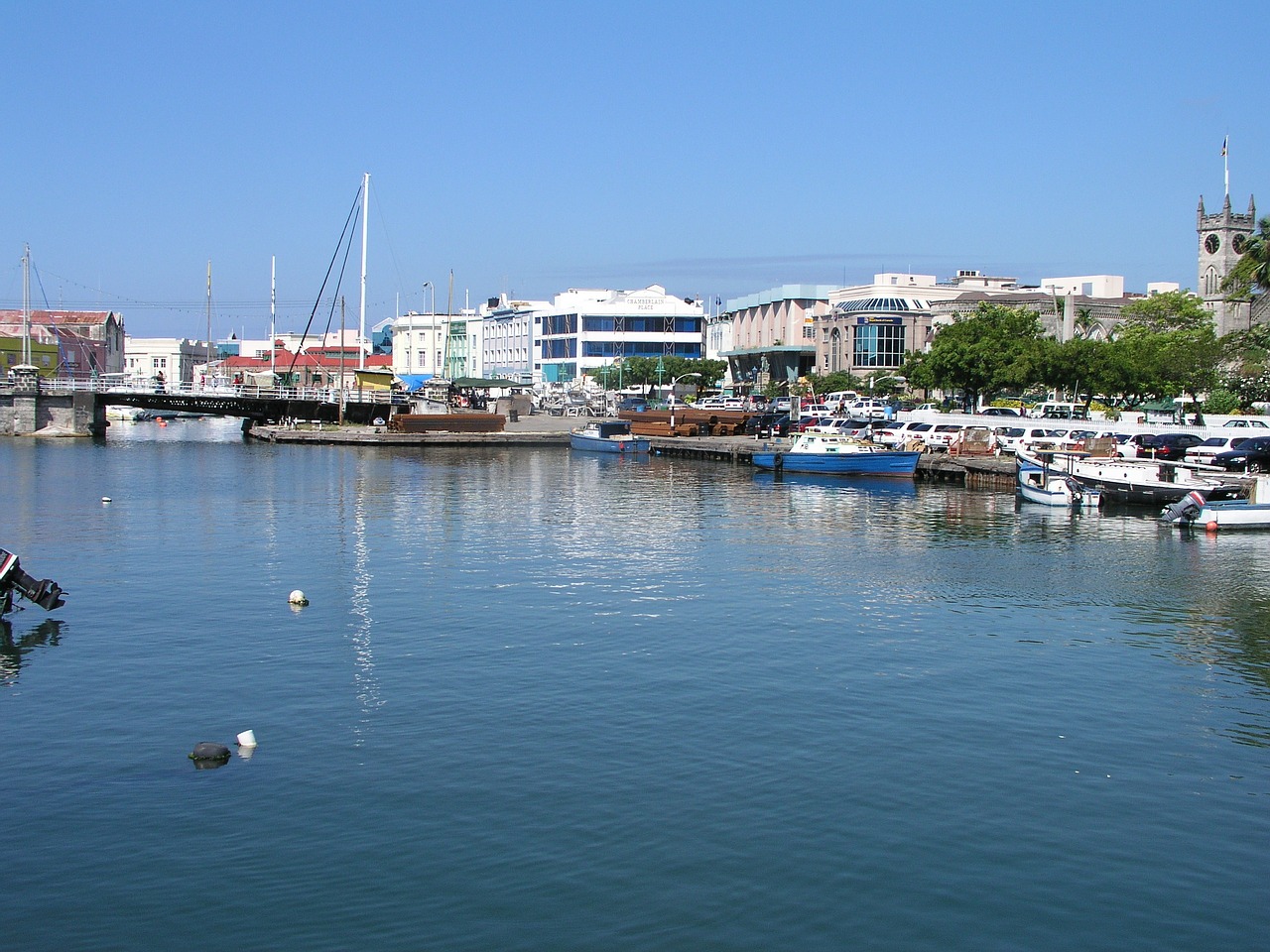 Image - barbados tropical harbor caribbean