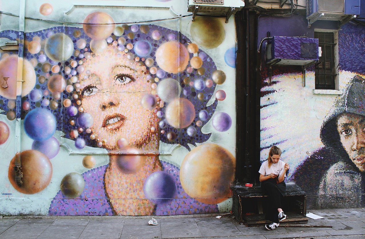 Image - aircon inside wall mural painting
