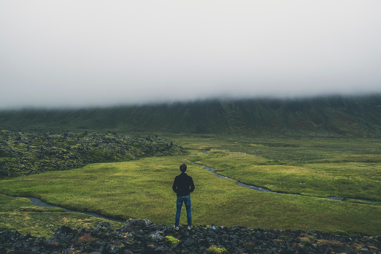 Image - mountain highland green grass