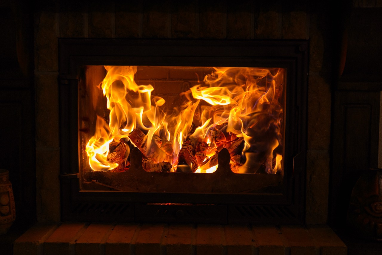 Image - heat fire flame burn fireplace