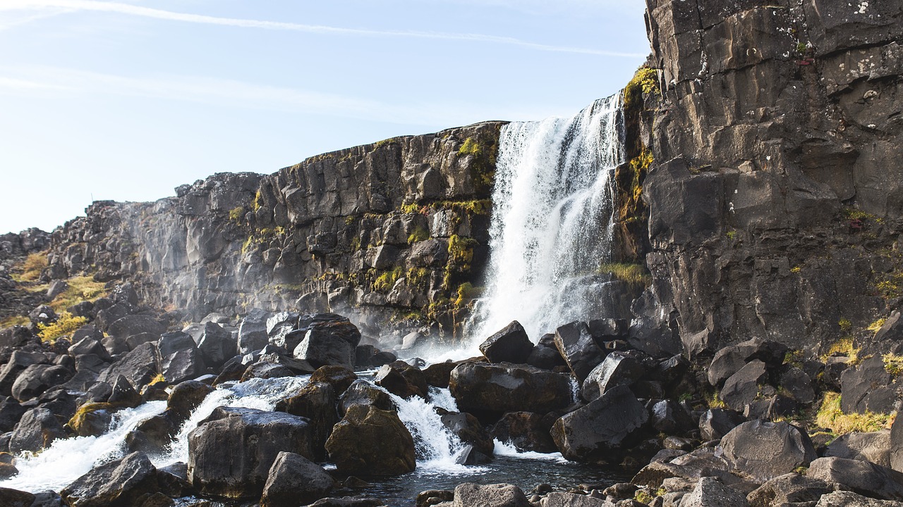 Image - waterfalls stream water rocks