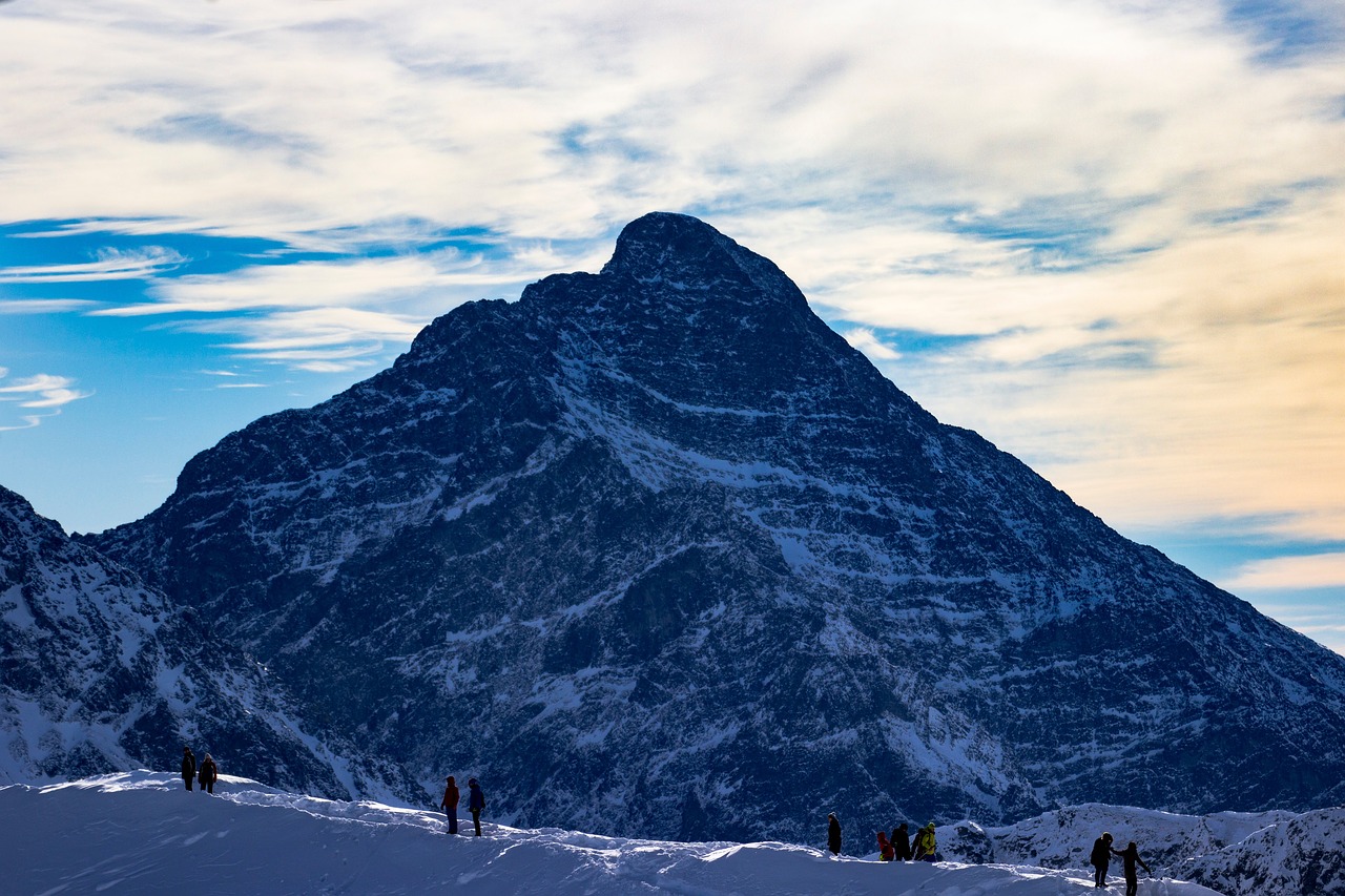 Image - snow winter cold mountain ice