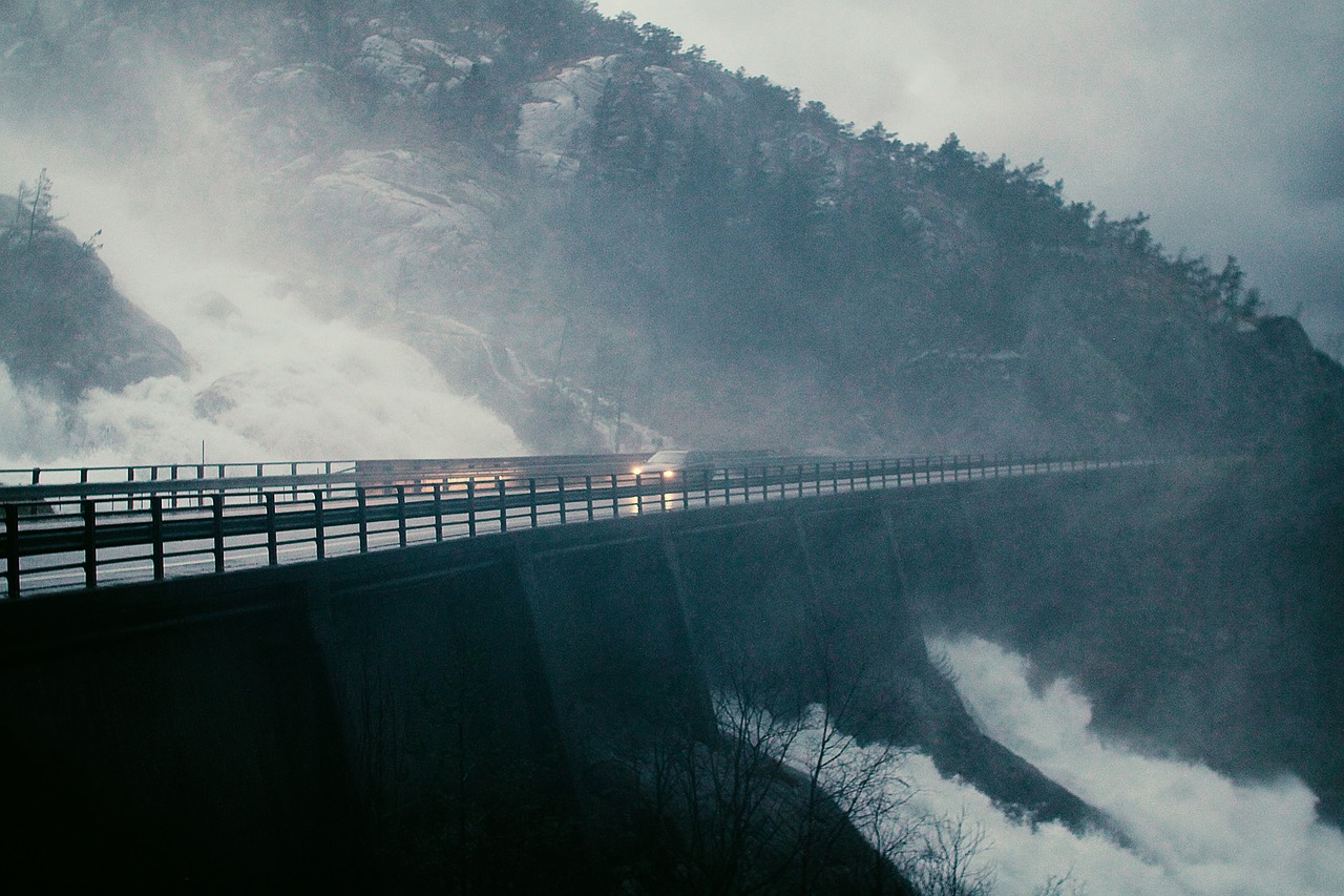 Image - travel adventure bridge fog