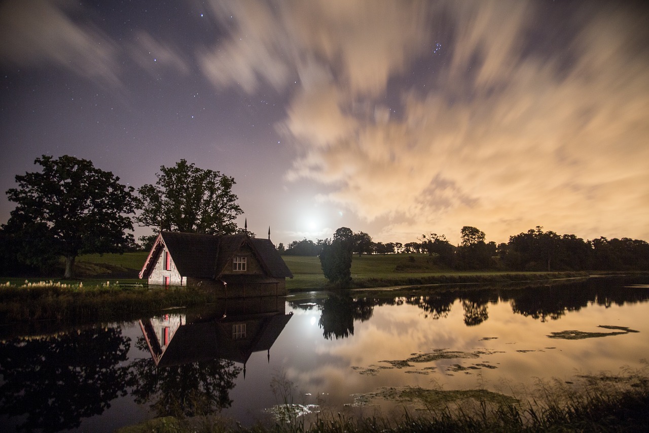 Image - nature landscape house home barn