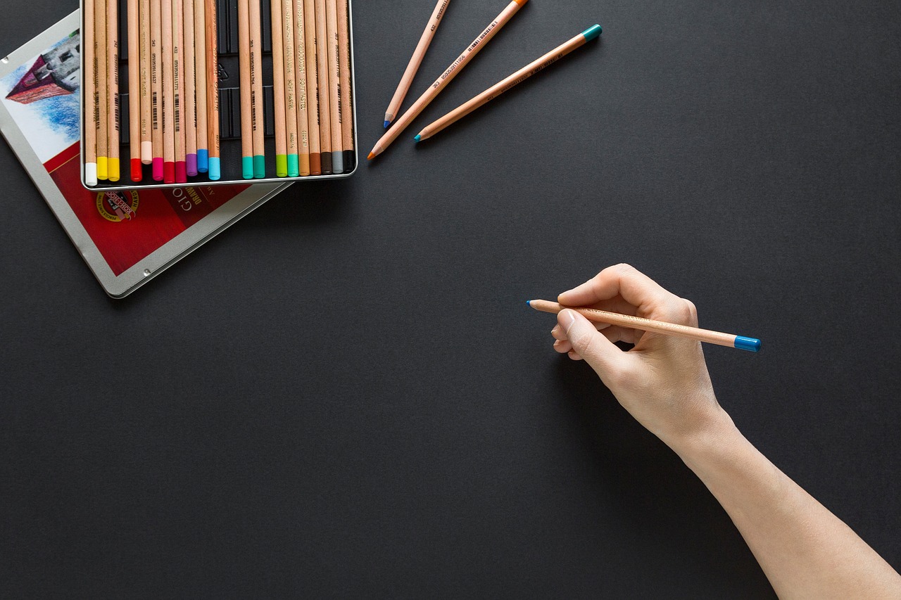 Image - case colored pencil art portrait