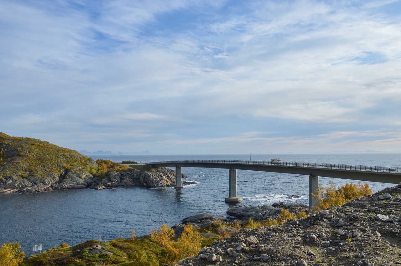 Image - mountain infrastructure bridge