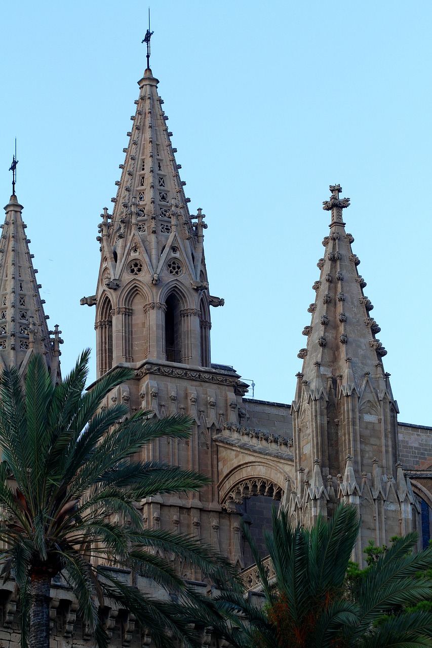 Image - mallorca spain cathedral spires