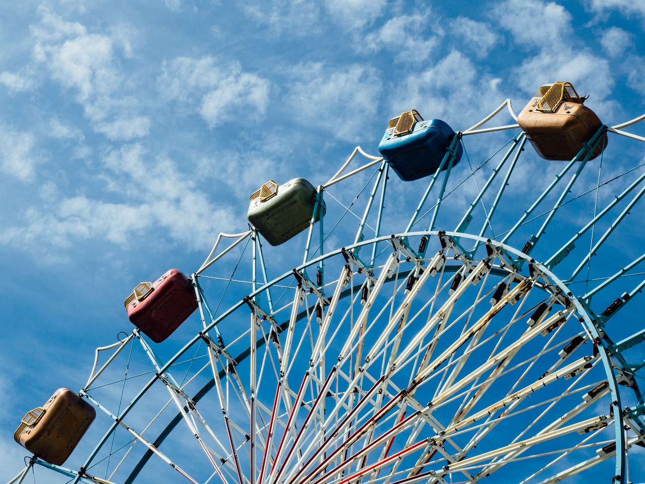 Image - amusement park wheel ride