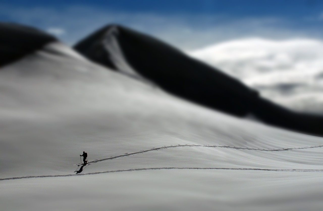 Image - sky clouds desert people walking