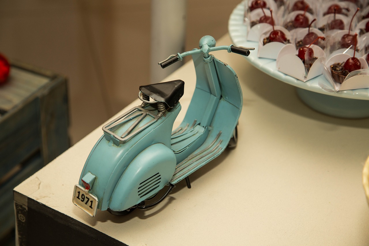 Image - scooter toy decoration garnish