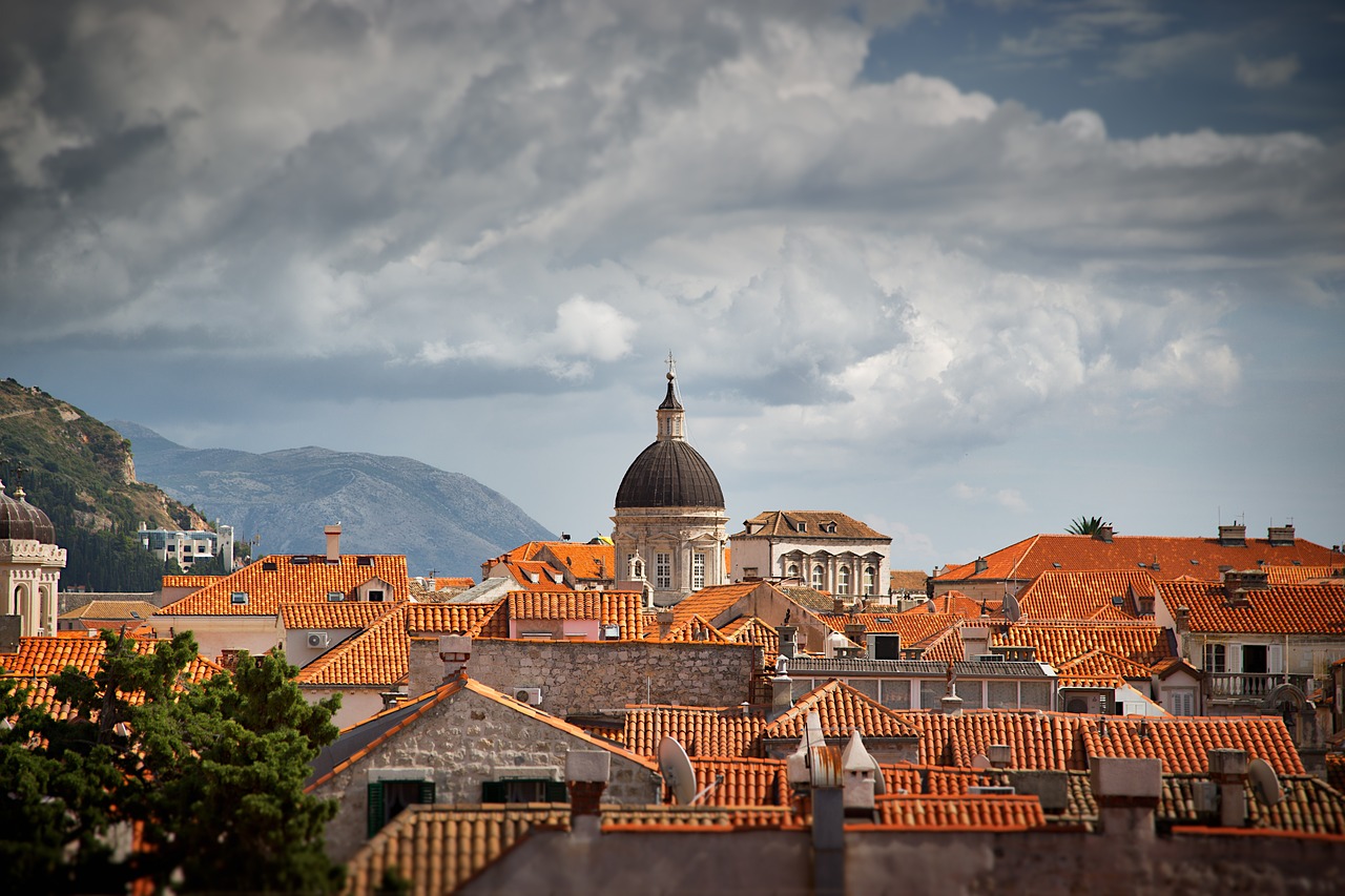 Image - landscape skyline houses structure