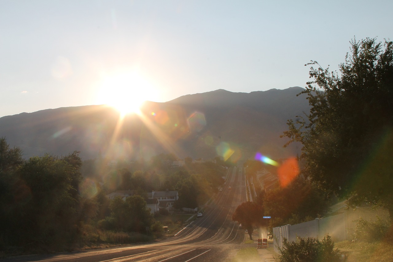 Image - sunrise wasatch mountains taylor