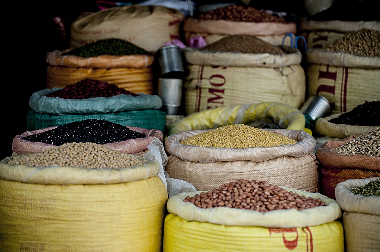 Image - beans legumes food market shopping