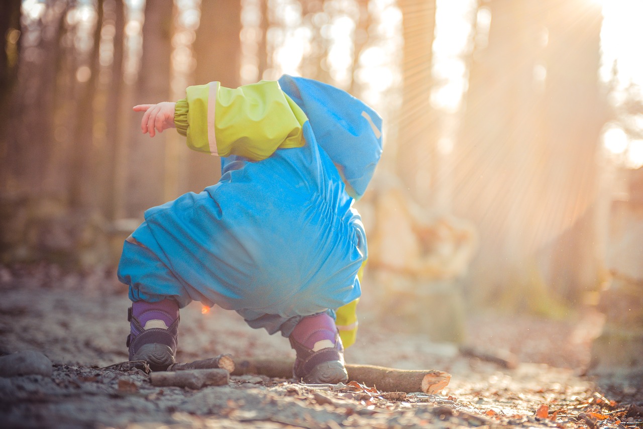 Image - kid child playing outdoors nature