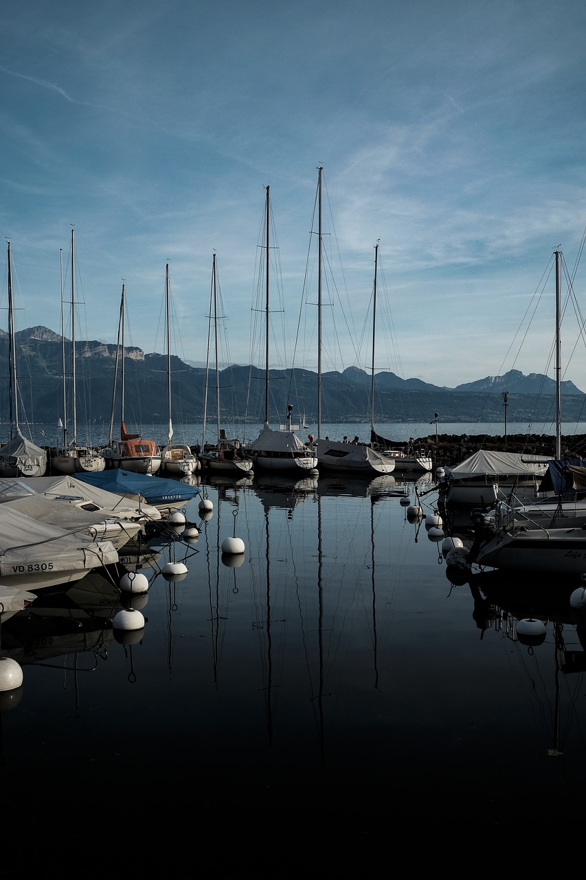 Image - nature water ocean sea dock boats