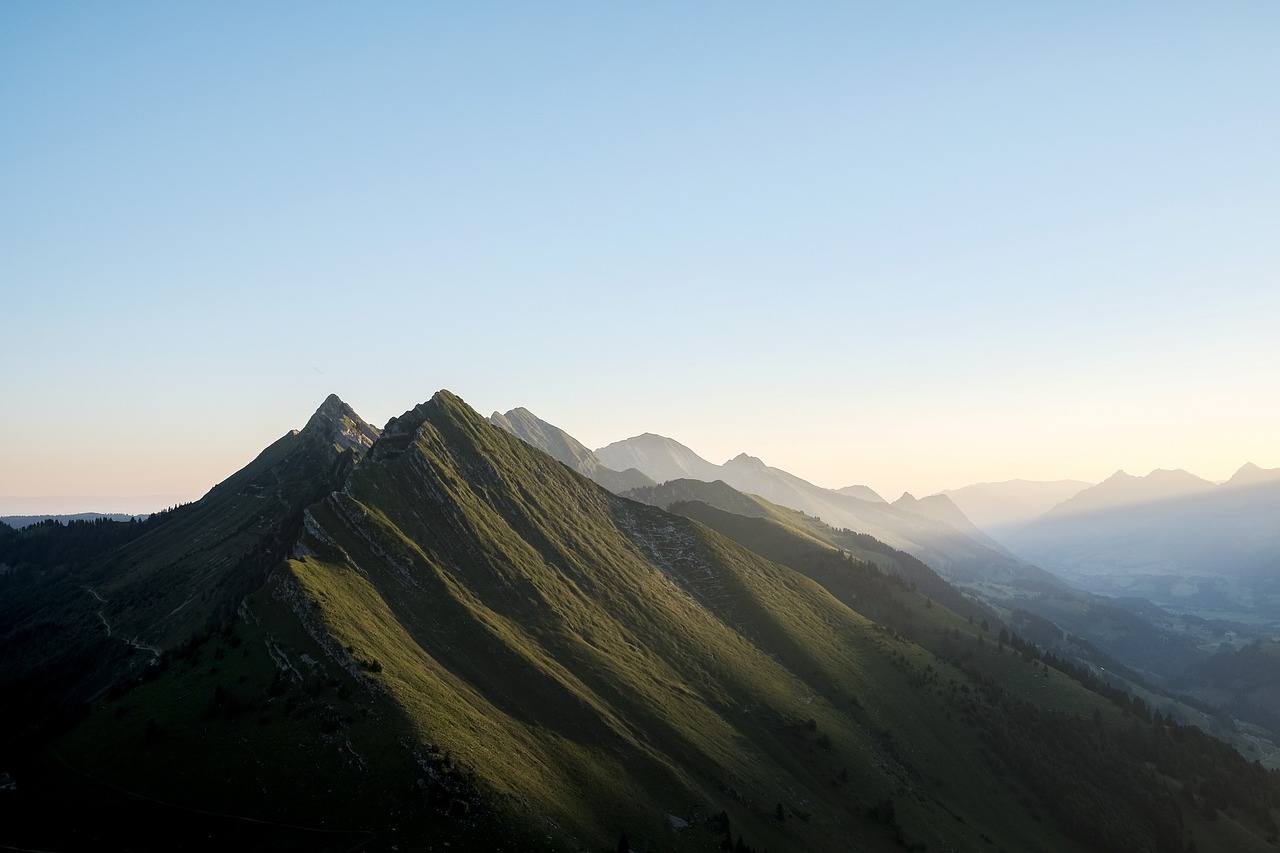 Image - nature mountains summit peaks lush