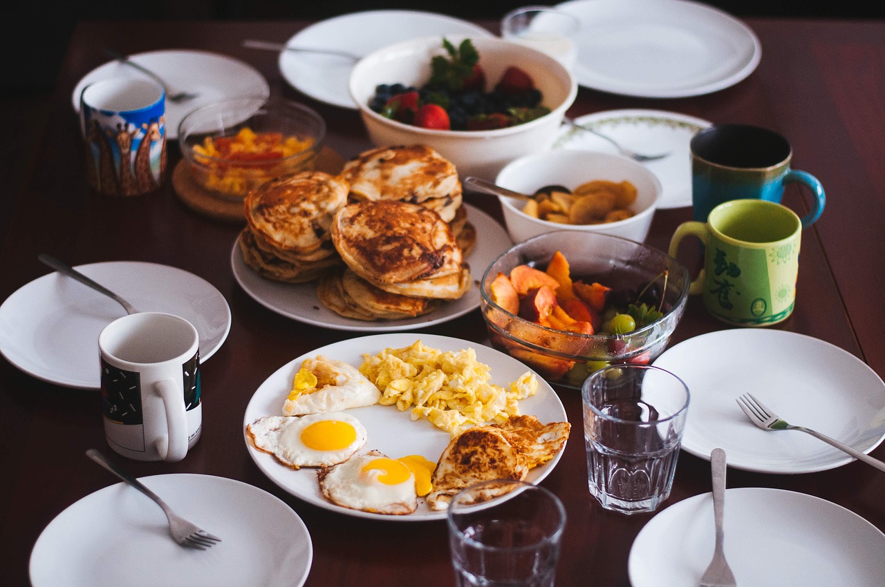 Image - food eat breakfast eggs sunny