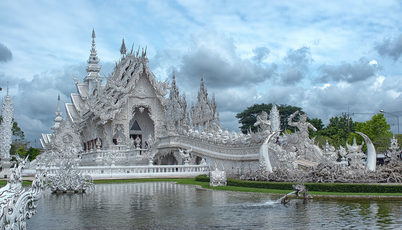 Image - temple white temple travel asia