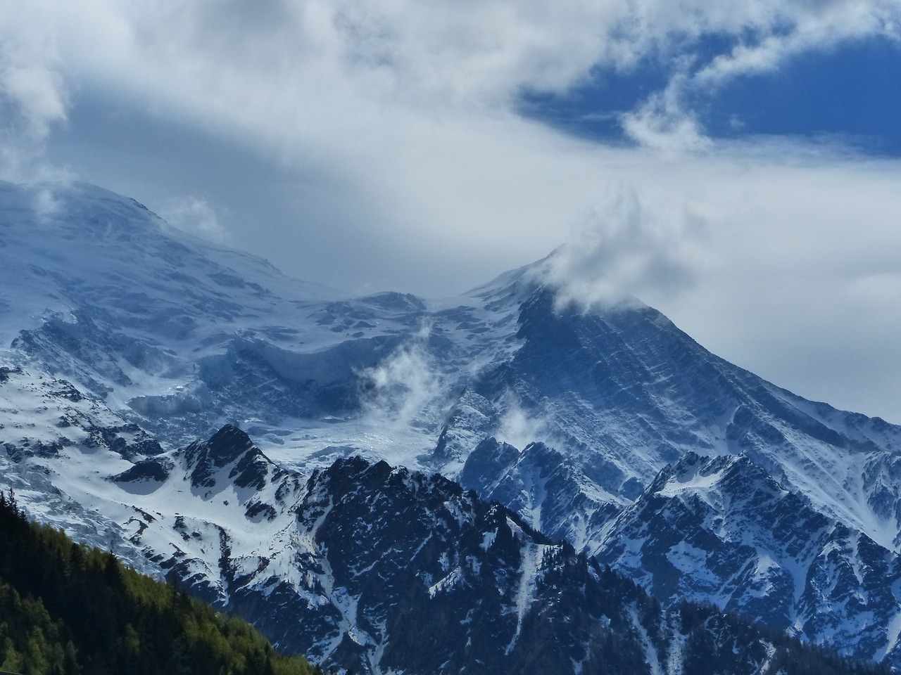 Image - mountain alps chamonix snow