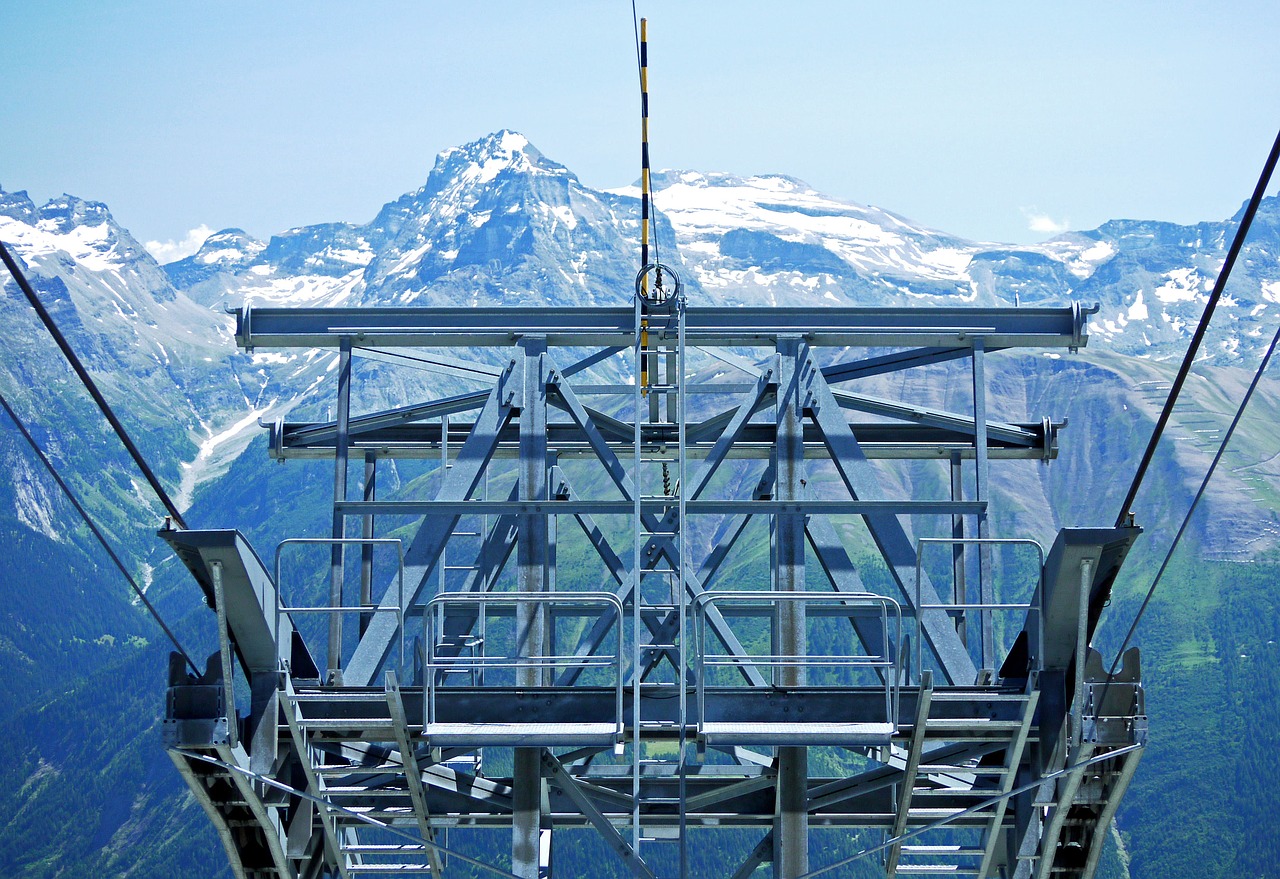 Image - cable car mountain station