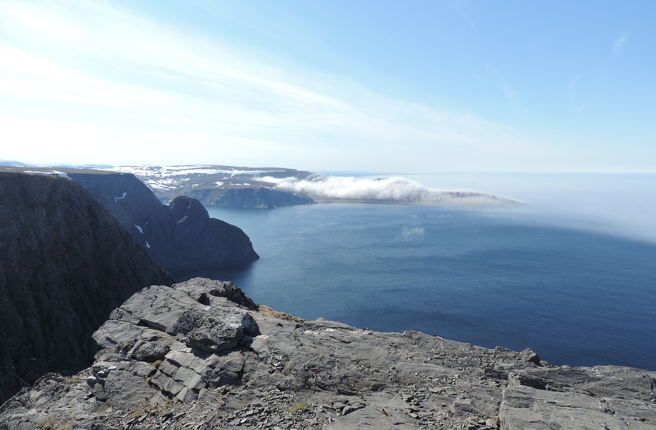 Image - norway north degrees north cape sea