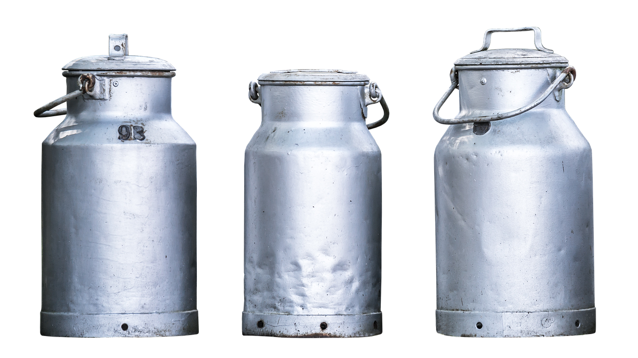 Image - milk milk cans pot agriculture