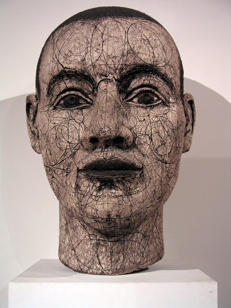 Image - head sculpture face clay