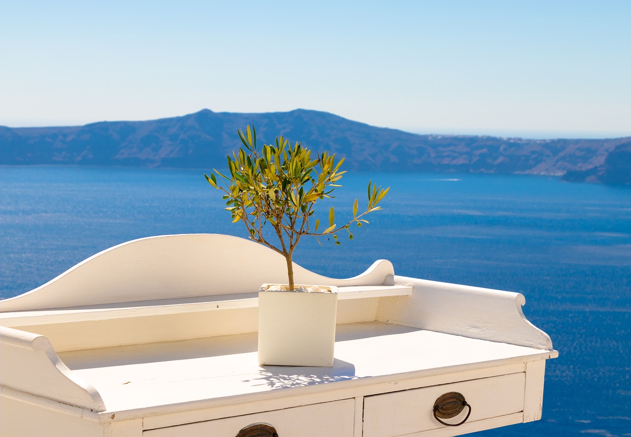 Image - santorini greece holiday landscape