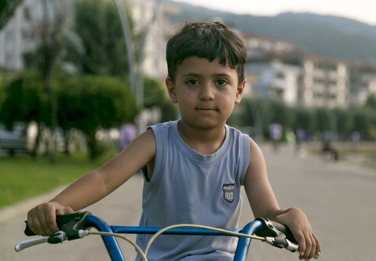 Image - child bicycle baby sweet