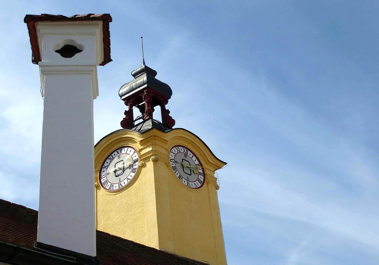 Image - tower clock building sky watches