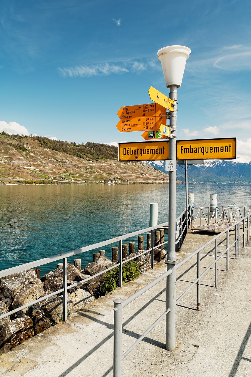 Image - cully jetty geneva lake lac leman