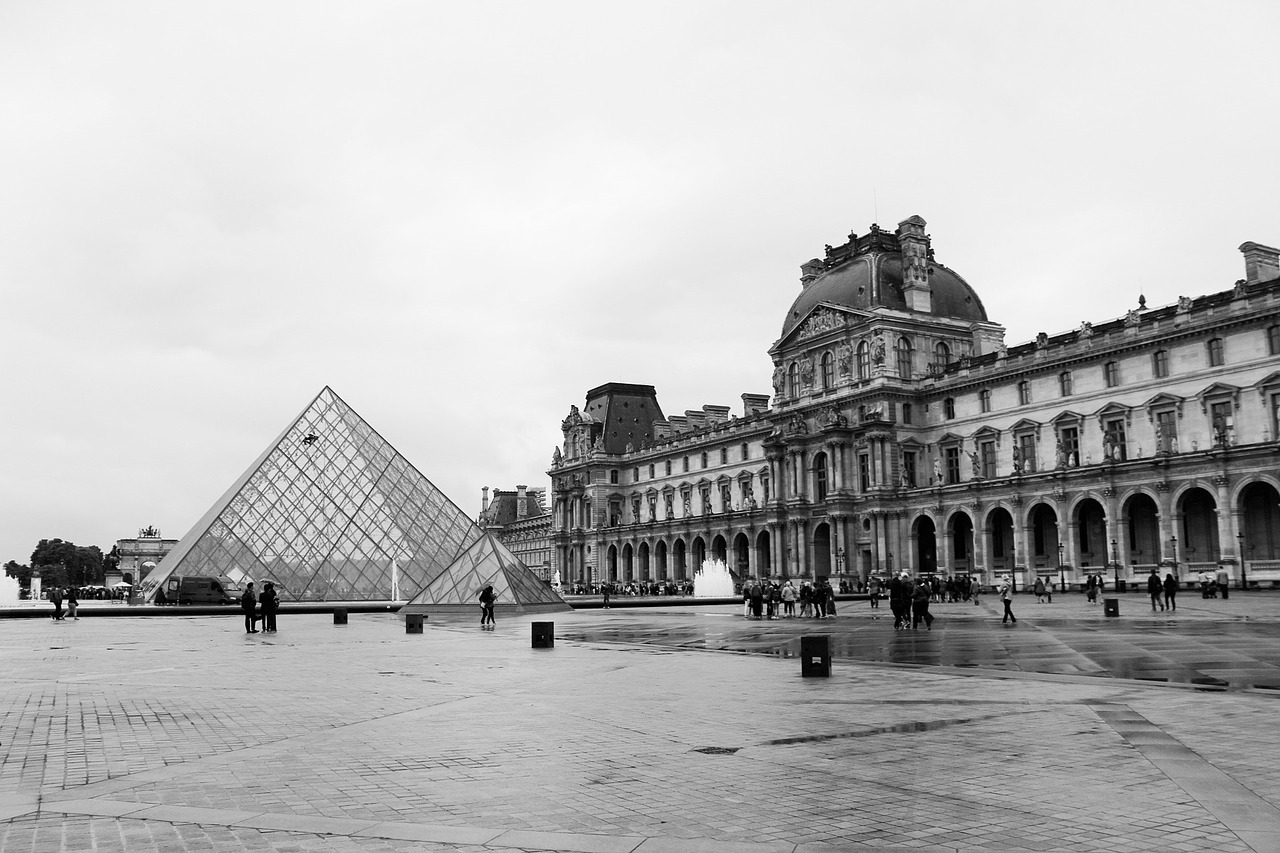 Image - france louvre paris europe