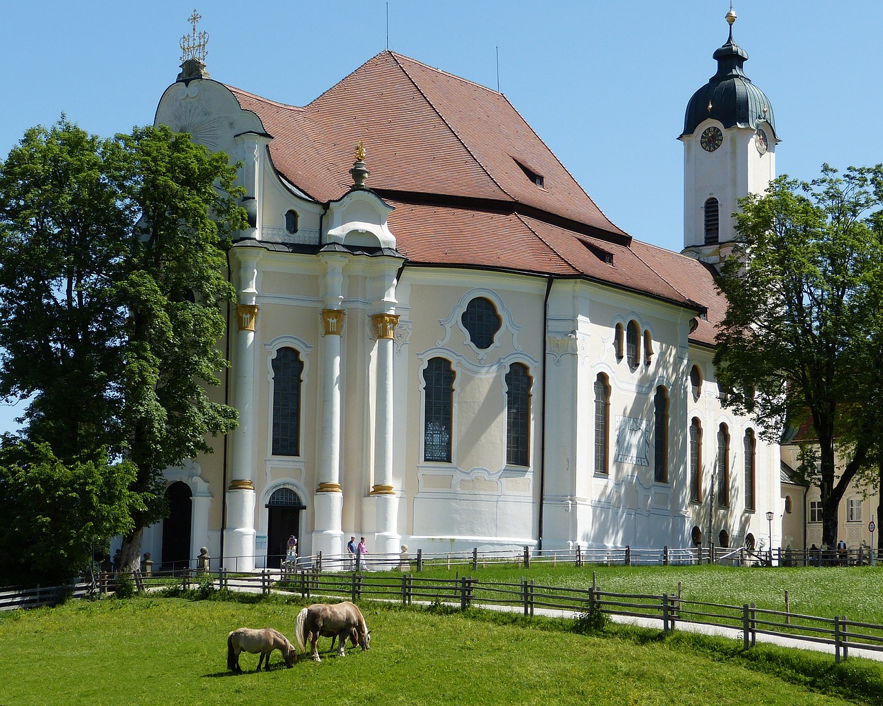 Image - pilgrimage church of wies steingaden