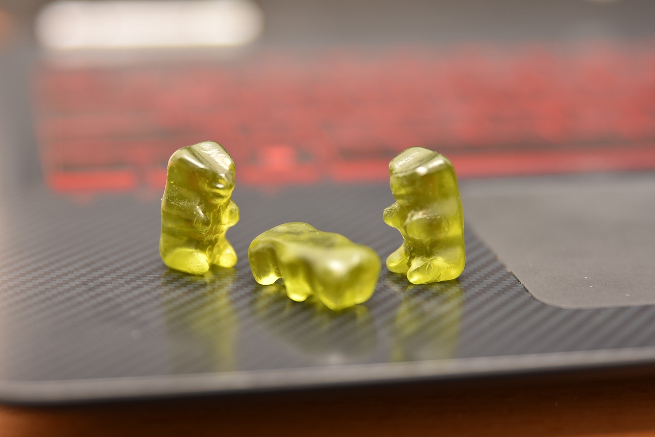 Image - gummybear lappy candy