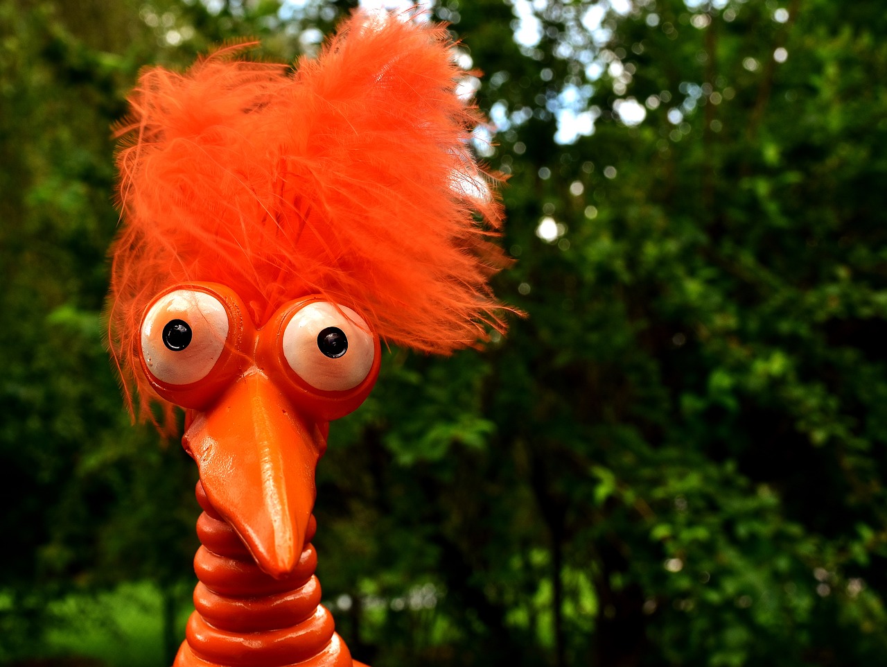 Image - storm hair joker orange funny