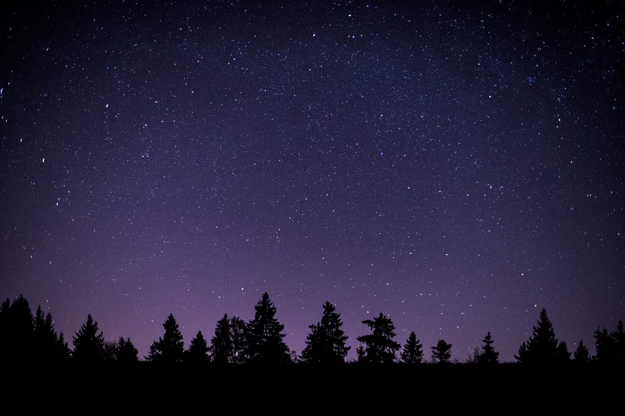 Image - stars galaxy space universe night