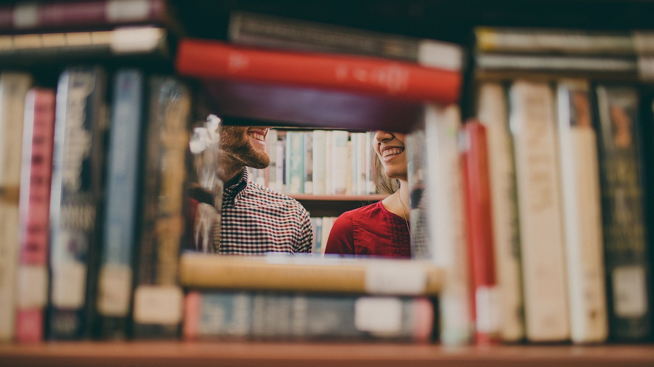 Image - library books reading school study