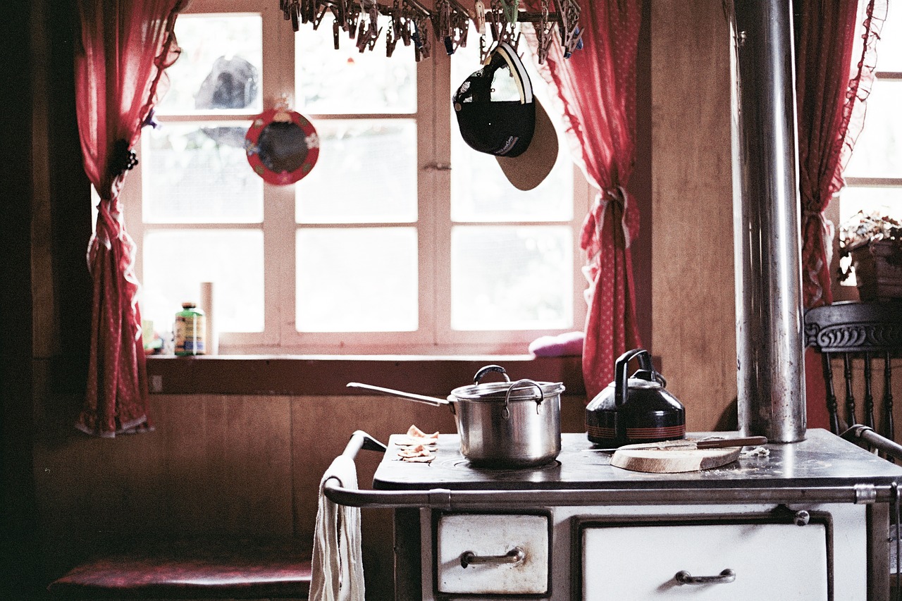 Image - kitchen stove pots