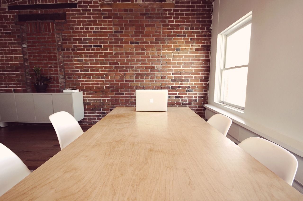 Image - office desk table chairs business