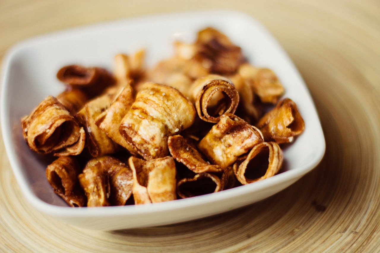 Image - banana chips food snack
