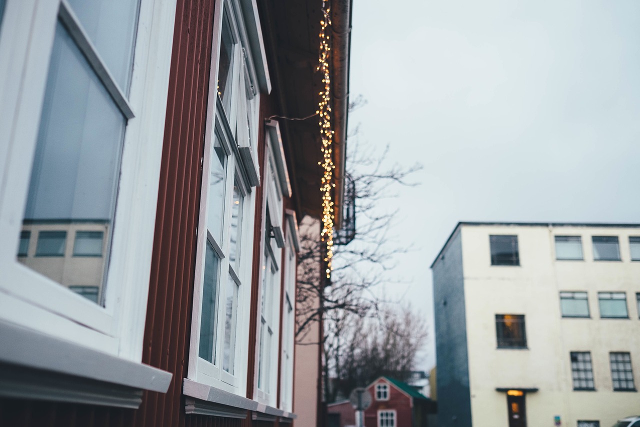 Image - house home windows christmas
